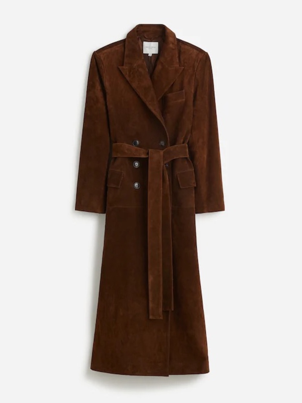 Alexa Chung x Madewell Suede Trench Coat